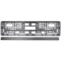 Рамка под номерной знак (чёрная) AVS RN-15