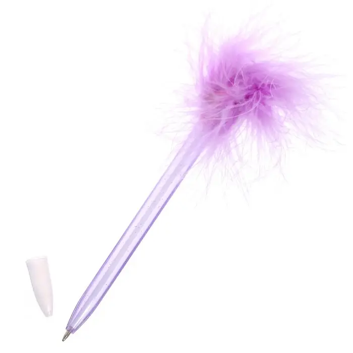 Ручка шариковая, детская Calligrata «Пух», МИКС Ручка шариковая, детская Calligrata «Пух», МИКС