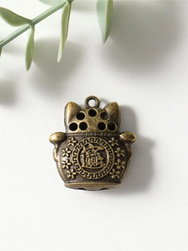 Сувенир металл "Котик Манэки-нэко" 1х3х3,3 см