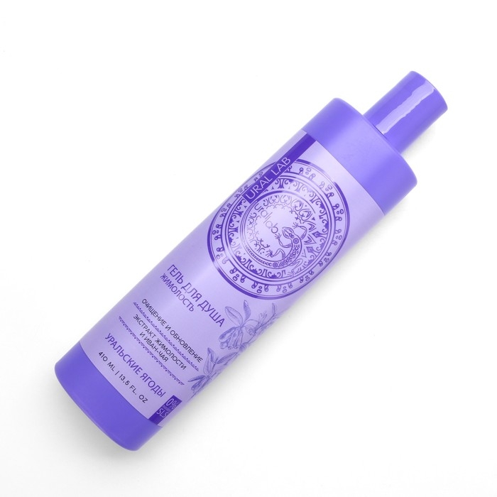 Гель для душа женский с экстрактом жимолости и иван-чая, 410 мл, URAL LAB