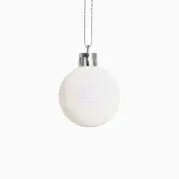 Ёлочные игрушки &laquo;Мелодия&raquo;, шары новогодние, d=4 см, набор 12 шт., веточки, белый