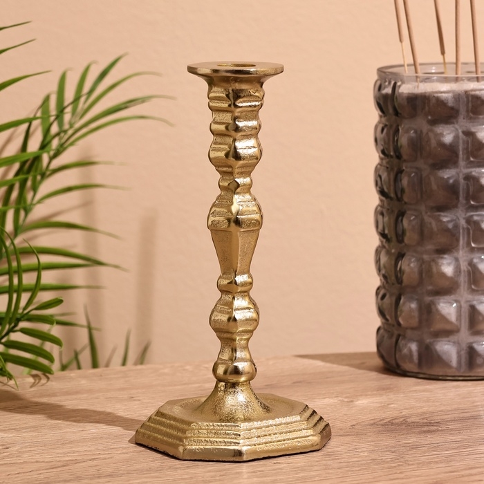 Подсвечник  Подсвечник "Антик" 22 см, алюминий