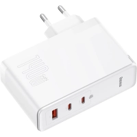 Зарядное устройство сетевое Baseus GaN5 Pro 140W EU White (CCGP100202)