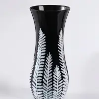 Ваза &laquo;Вента&raquo;, веточки, h=26 см, стекло, чёрная