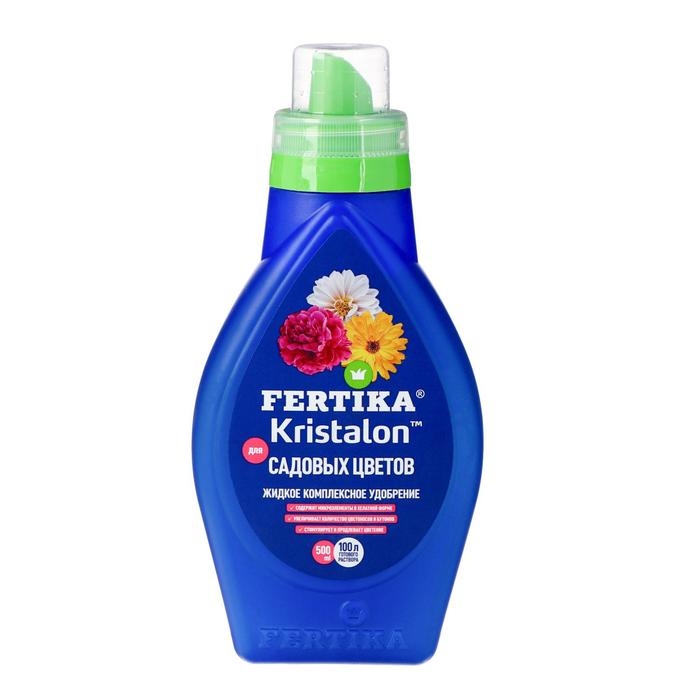 Удобрение Удобрение "Фертика" "Кристалон" для садовых цветов, 500 мл