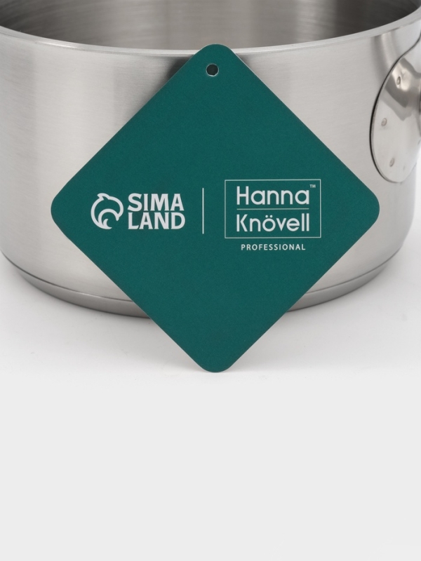 Ковш 1,3 л, d=14, h=8,5 см, с крышкой, толщина стенки 0,8 мм, индукция Ковш 1,3 л, d=14, h=8,5 см, с крышкой, толщина стенки 0,8 мм, индукция