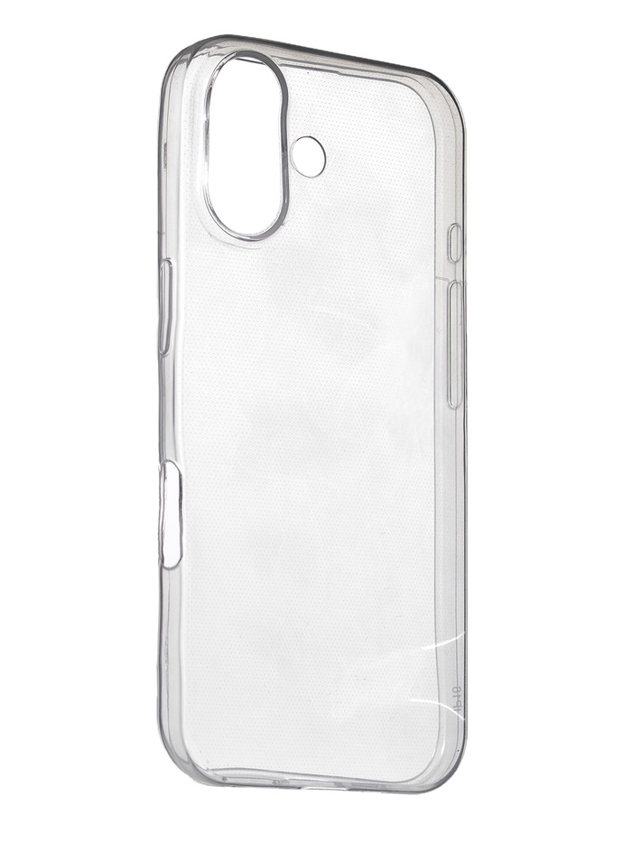 Чехол Luazon для iPhone 16, силиконовый, прозрачный