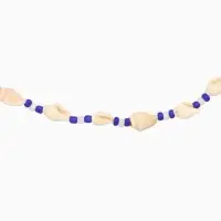 Ожерелье "Халия" длина 35 см, цв. синий Ожерелье "Халия" длина 35 см, цв. синий