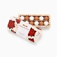 Бомбочки для ванны Happy New Year, аромат сладкая карамель, набор 12 шт. &times; 20 г, URAL LAB