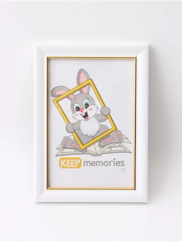 Фоторамка для фото 10&times;15 см Keep memories &laquo;Офис&raquo;, пластик, белый, (пластиковый экран)