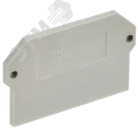 Заглушка для CTS-DT 4мм2 серая IEK