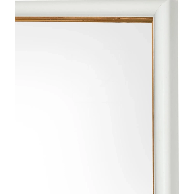 Рамка А4 21x30 см Комус/ATTACHE пластиковый багет 14мм белая/золотистая