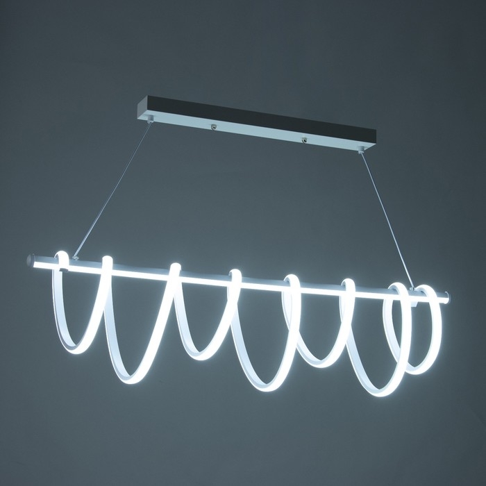 Светильник с ПДУ Светильник с ПДУ "Аксел" LED 120Вт 3000-6000К белый 90х25х18 см