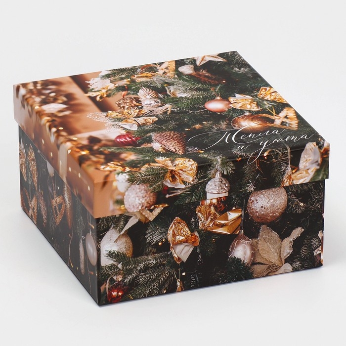 Набор подарочных коробок 6в1 «С Новым годом», 10 х 10 х 6 - 20 х 20 х 11 см, Новый год Набор подарочных коробок 6в1 «С Новым годом», 10 х 10 х 6 - 20 х 20 х 11 см, Новый год