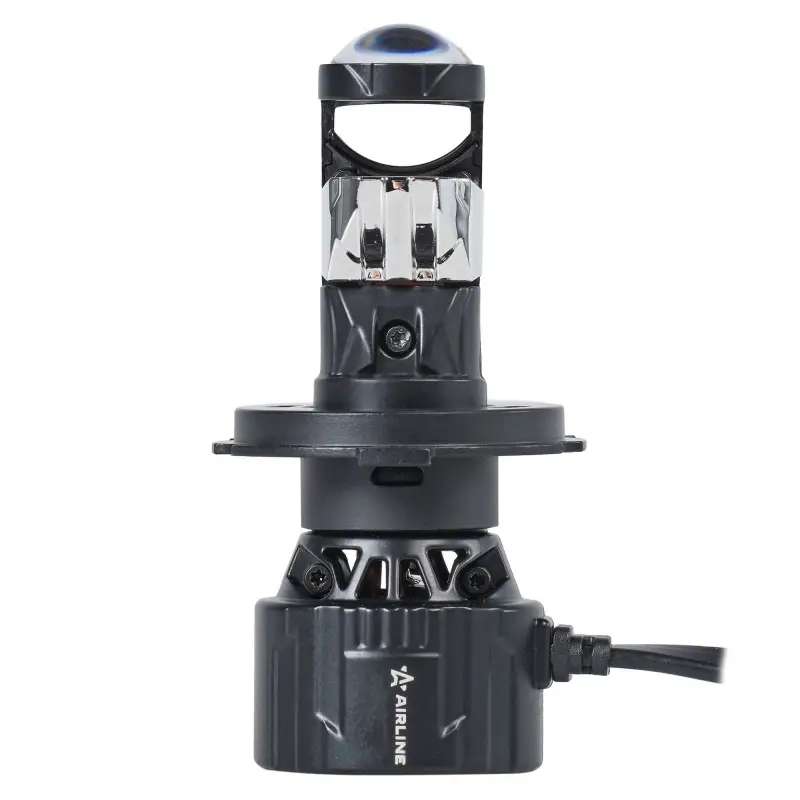 Лампа светодиод. H4 ECO LENS, 45Вт, 5700Лм (2850Лм x 2), 6500К, 12/24В, кмпл. 2 шт.