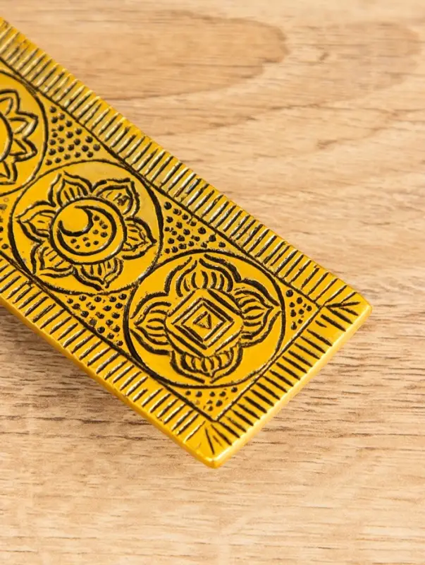 Подставка под благовония  Подставка под благовония "Активация чакр" алюминий 25 см