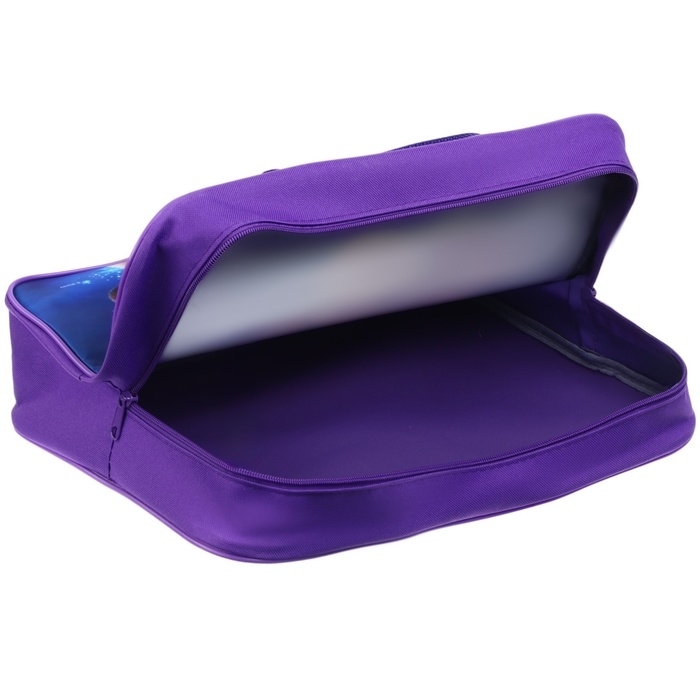 Папка с ручками текстильная А4, 350х270х100 мм, Холодное сердце Папка с ручками текстильная А4, 350х270х100 мм, Холодное сердце