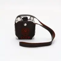 Фляжка &laquo;СССР&raquo;, нержавеющая сталь, чехол, 540 мл