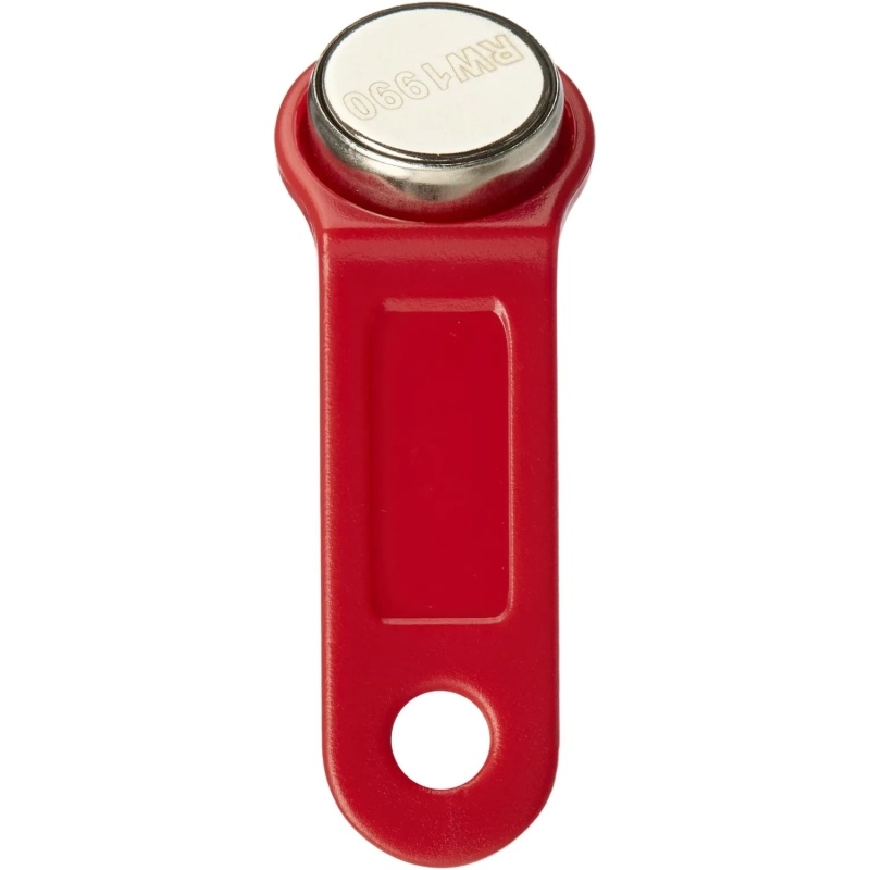 Электронный ключ Bigtech Touch Memory (iButton) DS 1990  красный (уп.10шт)
