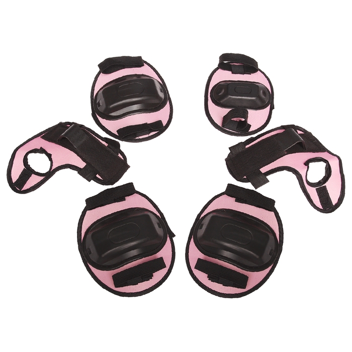 Защита роликовая ONLYTOP, р. S, цвет розовый Защита роликовая ONLYTOP, р. S, цвет розовый