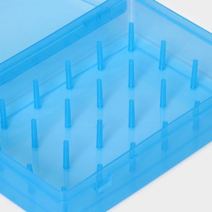 Органайзер для ниток, 24 ячейки, 28×19,5×6 см, цвет МИКС