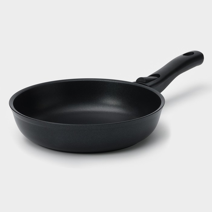 Сковорода «Традиция», d=22 см, стеклянная крышка, съёмная ручка, антипригарное покрытие, цвет чёрный Сковорода «Традиция», d=22 см, стеклянная крышка, съёмная ручка, антипригарное покрытие, цвет чёрный