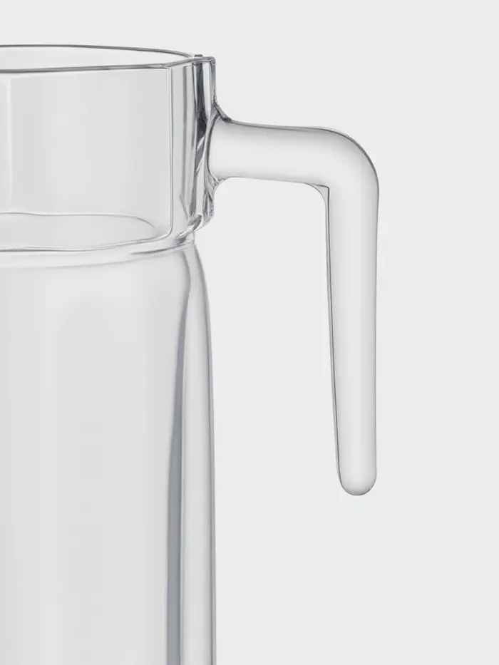 Набор питьевой Paşabah&ccedil;e Kosem, 7 предметов: кувшин 1.5 л, стаканы 300 мл 6 шт., стекло, прозрачный