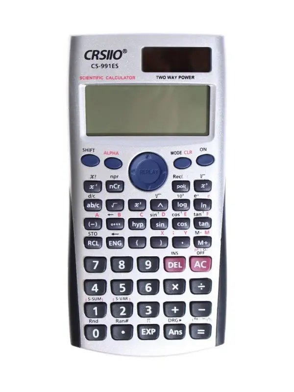 Калькулятор инженерный, 10-разрядный, fx-570ES, двойное питание, двухстрочный Калькулятор инженерный, 10-разрядный, fx-570ES, двойное питание, двухстрочный