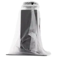 Опора квадратная OKV001BL ТУНДРА, d=25&times;25 мм, H=80 мм, чёрная