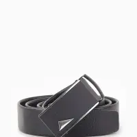 Ремень мужской &laquo;Великан&raquo; для полных, ширина 3.5 см, пряжка автомат, чёрный