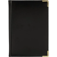 Ежедневник недатированный А5+, 145х205,Sidney Nebraska,чер,з.уг 3-128/17