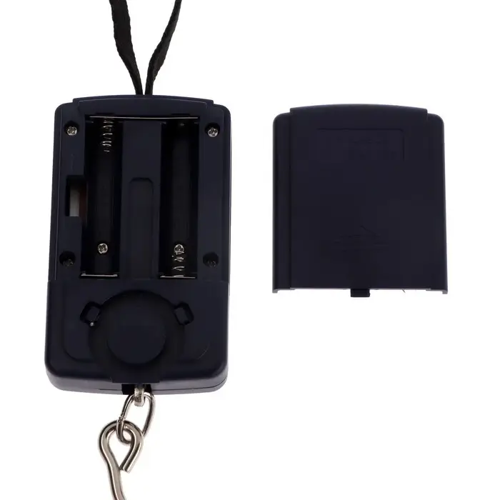 Весы-безмен Luazon LV-403, электронные, до 40 кг, точность до 10 г, подсветка, тёмно-синие