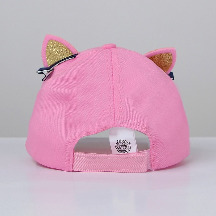 Кепка детская для девочки «Кошечка», с заколочками, р-р. 52-54 см, 5-7 лет Кепка детская для девочки «Кошечка», с заколочками, р-р. 52-54 см, 5-7 лет