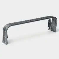 Сушилка для белья настенная, 60 см, серая