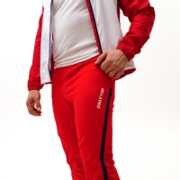 Брюки спортивные ONLYTOP унисекс, р. 56, цвет красный