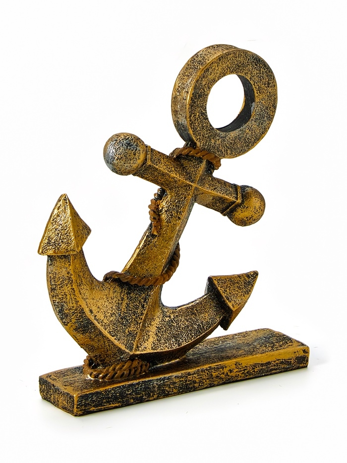 Фигурка полистоун TAKE IT EASY «Якорь», 21.5×18.2×5 см