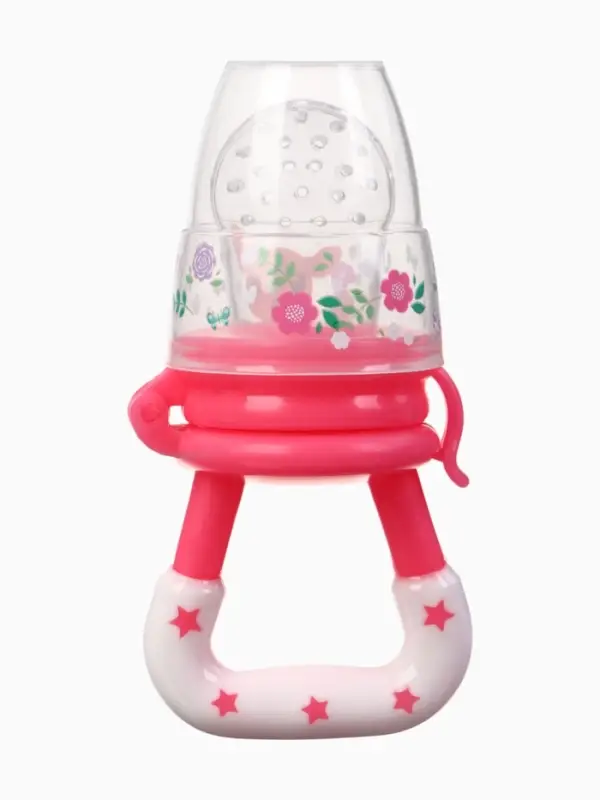 Ниблер (соска для прикорма), с силиконовой сеточкой  Ниблер (соска для прикорма), с силиконовой сеточкой "Оленята"