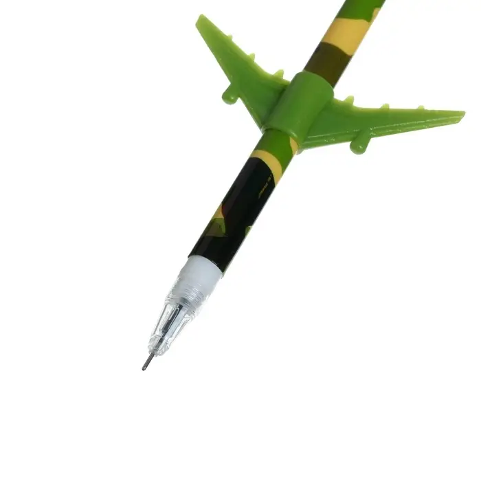 Ручка-прикол Calligrata &laquo;Ракета&raquo;, синий стержень, гелевая, МИКС