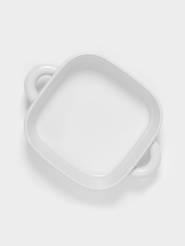 Форма для запекания Доляна «Зефир», 1,5 л, 21×21 см, квадратная, керамика, белая Форма для запекания Доляна «Зефир», 1,5 л, 21×21 см, квадратная, керамика, белая