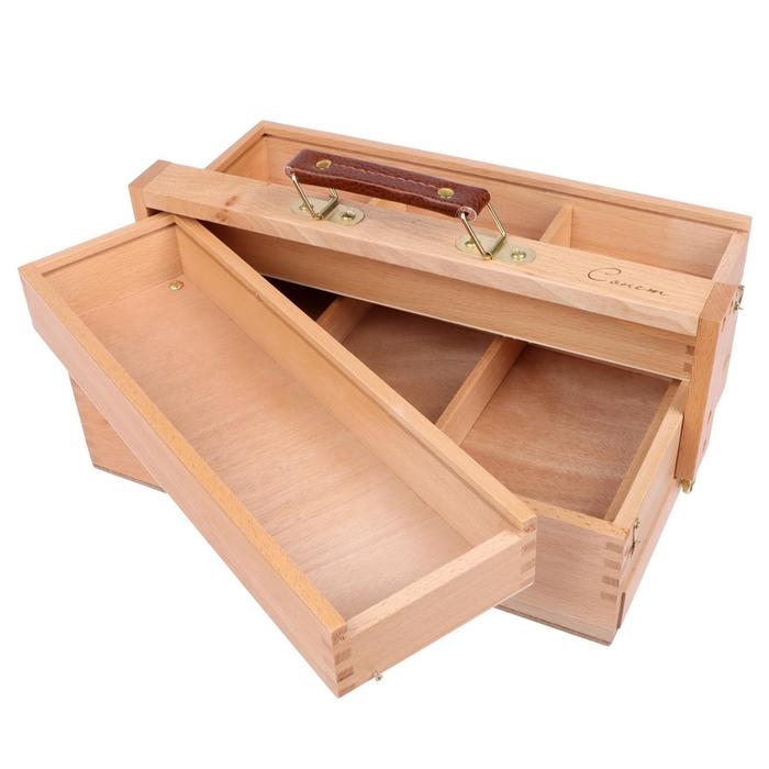 Ящик художника, 360 х 235 х 15 мм, ЗХК Ящик художника, 360 х 235 х 15 мм, ЗХК "Сонет", бук, 1601271-3