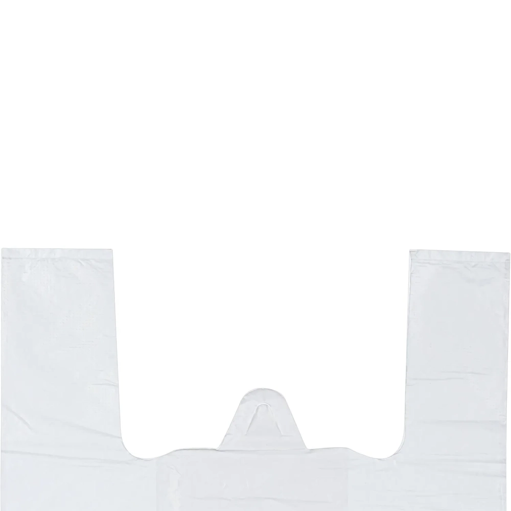 Пакет-майка ПНД 30+18х55 15мкм 100шт./уп. белый