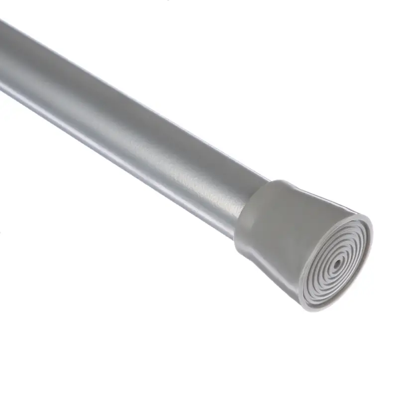 Карниз для шторы в ванную тм VETTA 2,6м, алюминий, серебристый