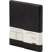 Ежедневник недатированный  с магнитным клапаном,А5 Waltz,(черный)3-543/02