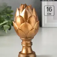 Фигурка гипс &laquo;Артишок&raquo;, 16&times;8&times;8 см, бронза винтаж