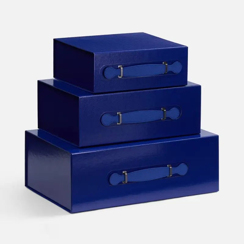 Коробка складная Holdfold, S, синяя