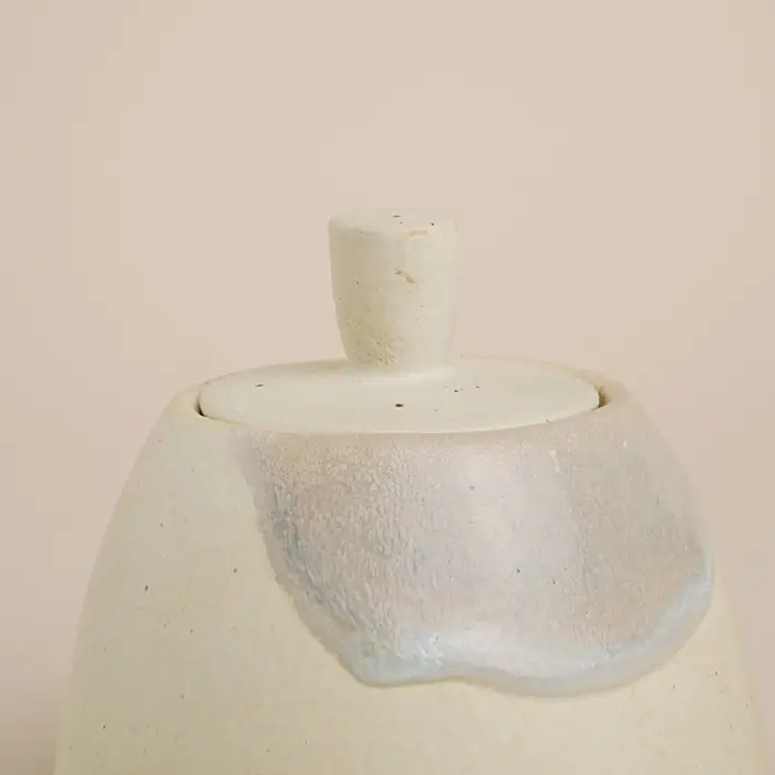 Сахарница SL Home &laquo;Волны Сардинии&raquo;, 280 мл, 10.5&times;7 см, фарфор, бежевая