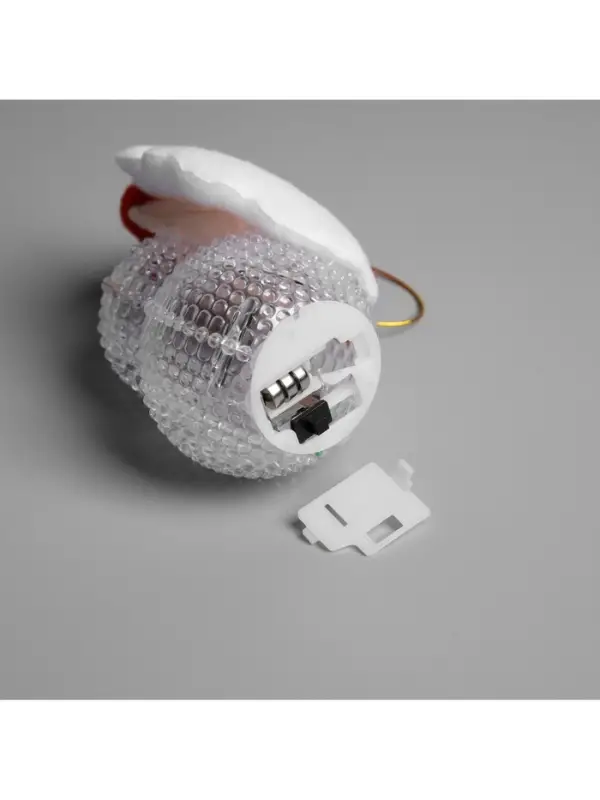 Ёлочная игрушка &laquo;Дед Мороз&raquo;, 10 см, от батареек, свечение мульти (RGB)