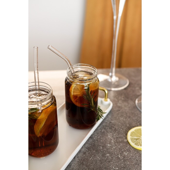 Стакан стеклянный с крышкой «Базис», 400 мл Стакан стеклянный с крышкой «Базис», 400 мл