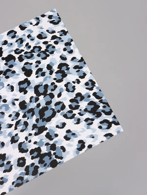 Пленка для цветов, &laquo;Эклер&raquo;, бело-синий, 57&times;57 см