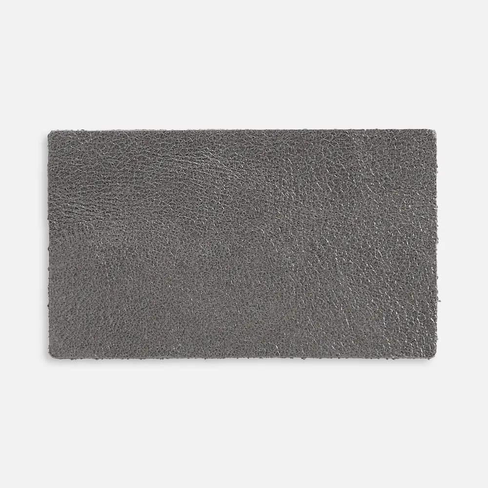 Лейбл кожаный Pasek, M, серый